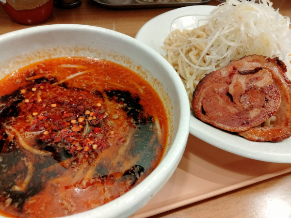 「辛味噌つけ麺」@ラーメン味来の写真