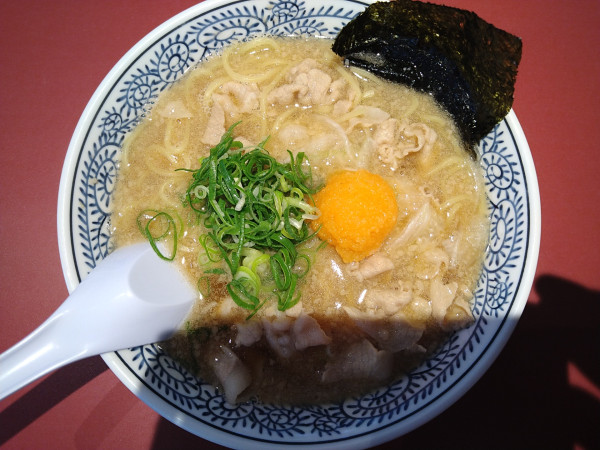 「肉そば（麺かため）」@丸源ラーメン 前橋天川原店の写真