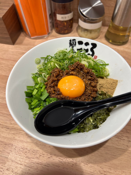 「台湾まぜそば850円」@麺屋 こころ 幡ヶ谷店の写真