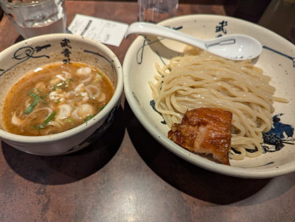 「濃厚白つけ麺並1040円」@麺屋武蔵 武骨外伝の写真