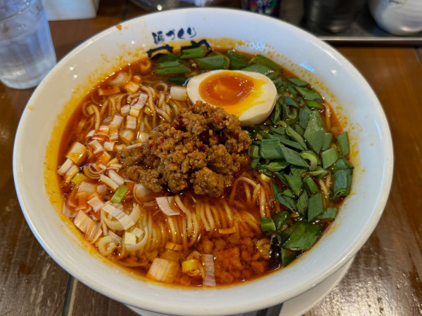 「台湾らぁめん　特盛」@麺づくり 蒼空 本店の写真