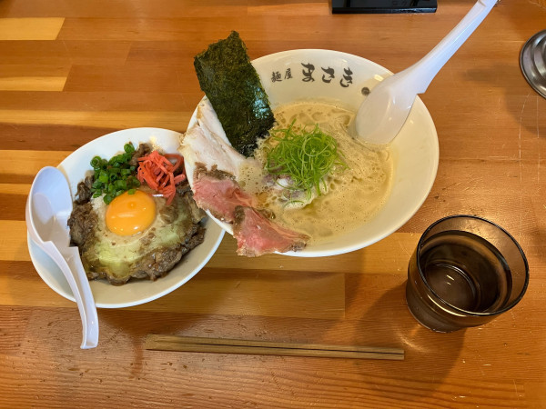 「鶏カプチーノ醤油1,000円」@麺屋 まさきの写真
