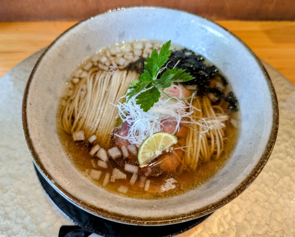 「煮干し中華蕎麦950円」@中華蕎麦 鳴神食堂の写真