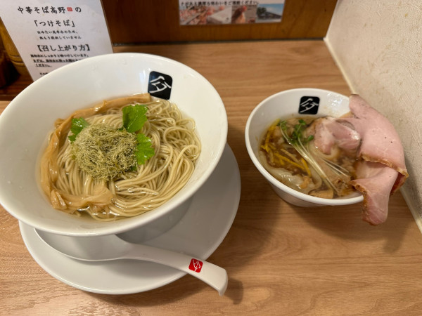 「特製豚つけ蕎麦」@中華そば 髙野の写真