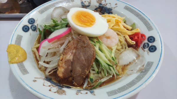 「冷やし五目中華そば 900円」@中華料理 金来の写真