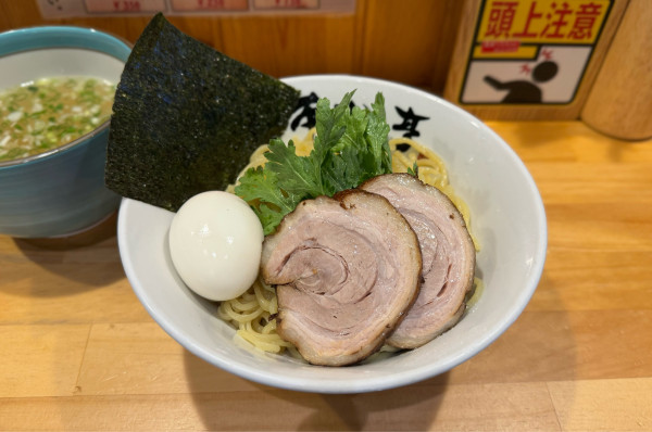 「本丸塩つけ麺¥1200」@横濱 本丸亭 新橋店の写真