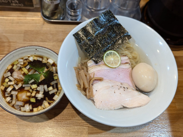 「夜営業10食限定特製昆布水つけ麺」@RAMEN TOMOの写真