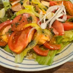 トマト味サラダらあめん900円