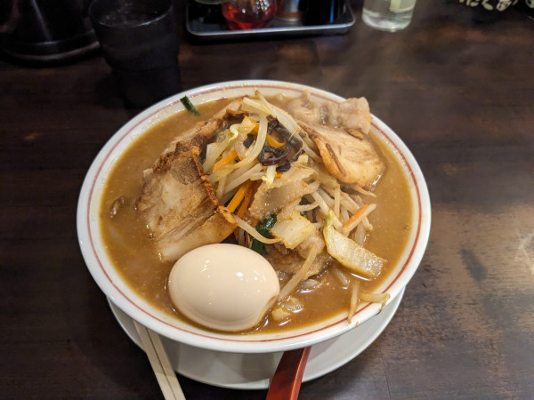 「特製天風味噌ラーメン」@ラーメン天風 長島店の写真