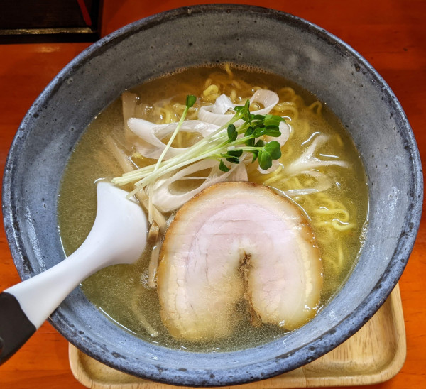 「あさひ塩（煮干し） 800円」@らーめん あさひの写真