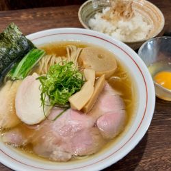 中華そば 醤油   チーユ和え玉
