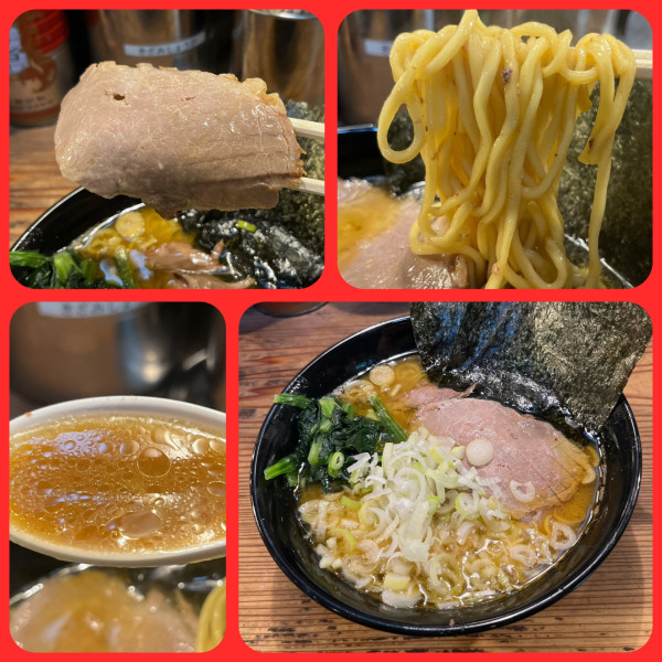 「ラーメン￥850」@家系ラーメン クックらの写真