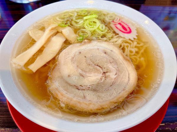 「佐野らーめん（770円）」@餃子とらーめん専門店 中村屋 荒川沖店の写真