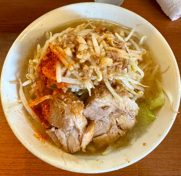 「ラーメン小」@ラーメン荘 地球規模で考えろ ソラの写真