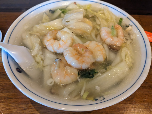 「エビそば」@広ちゃん飯店の写真