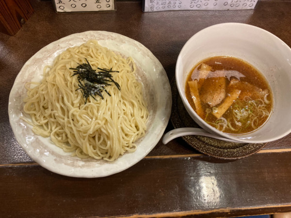「つけ麺(大盛り)」@ラーメン専門店 なるとやの写真