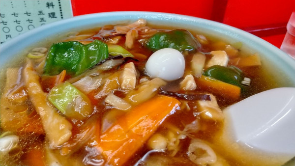 「#メンマ馬煮ソバ #770円」@中華 龍味の写真