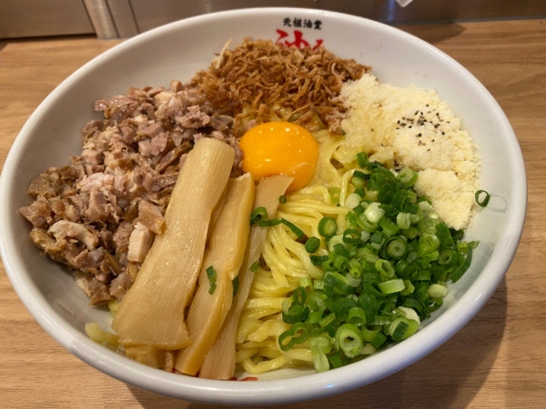 「油そば＋C」@元祖油堂 赤坂店の写真