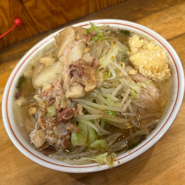 「大ラーメン『コール』全部」@ラーメン二郎 前橋千代田町店の写真