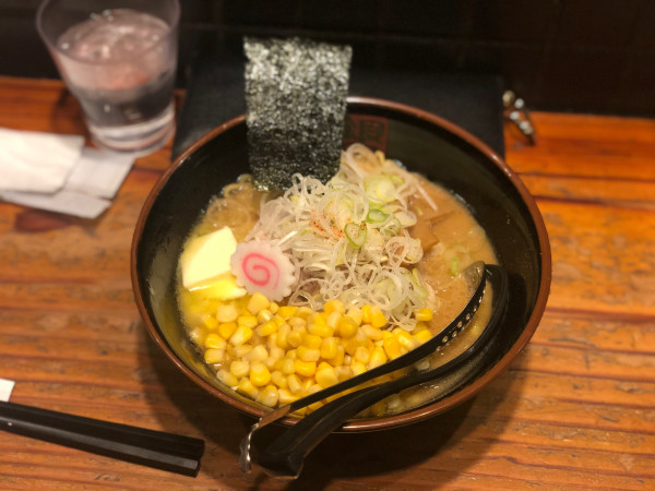 「辛味噌バターコーン」@熟成らーめん 銀のくらの写真