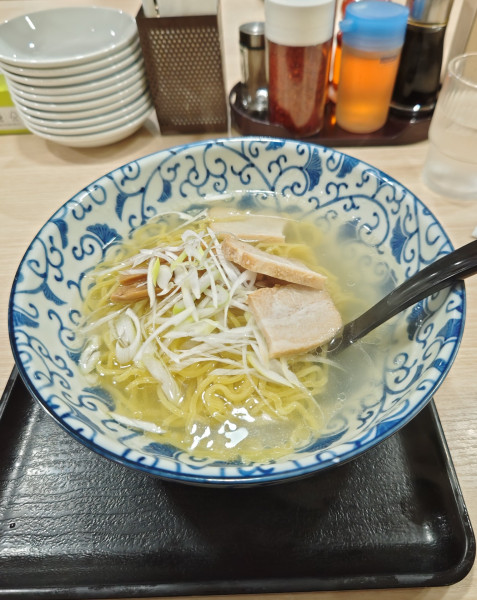 「塩拉麺」@函館麺屋 四代目の写真