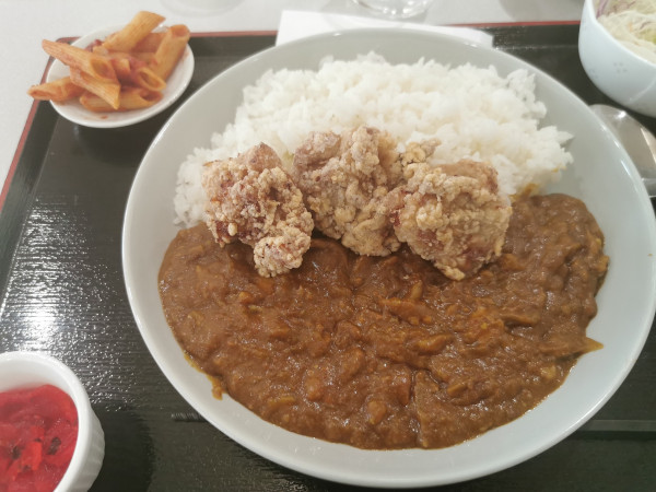 「ザンギカレー」@龍のす食堂の写真
