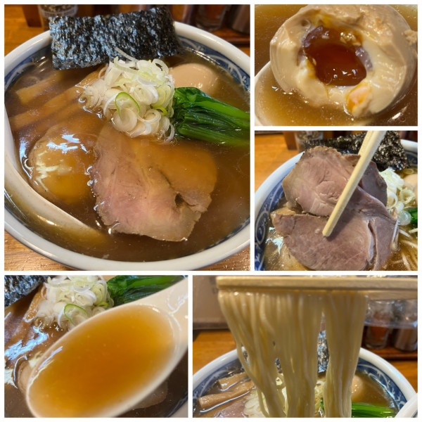 「【限定】10周年限定 中華そば 1000円」@麺屋 鶏口の写真