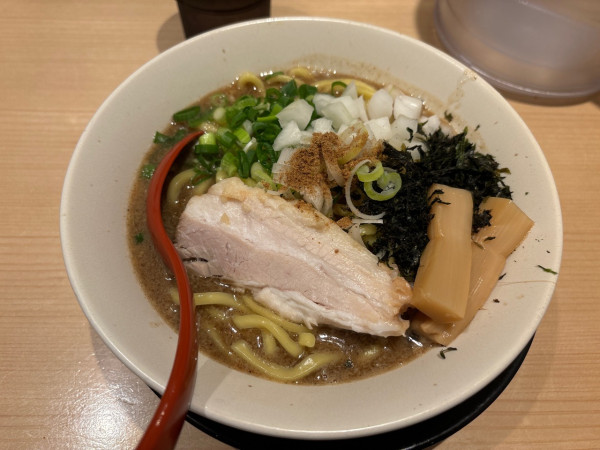 「濃厚煮干し味噌ラーメン」@味噌麺処 花道庵 川崎平間店の写真