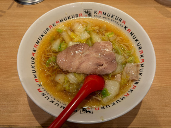「おいしいラーメン 中盛 920円」@どうとんぼり神座 東京ドームシティ店の写真