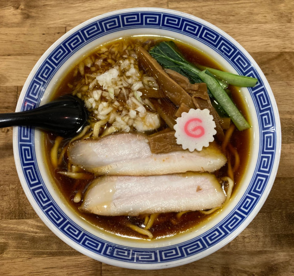 「中華そば 煮干」@拉麺アイオイの写真