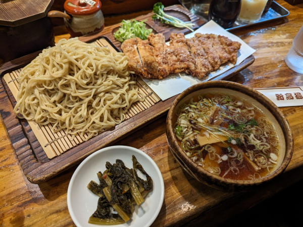 「ぱいくーつけめん中盛」@新高揚の写真