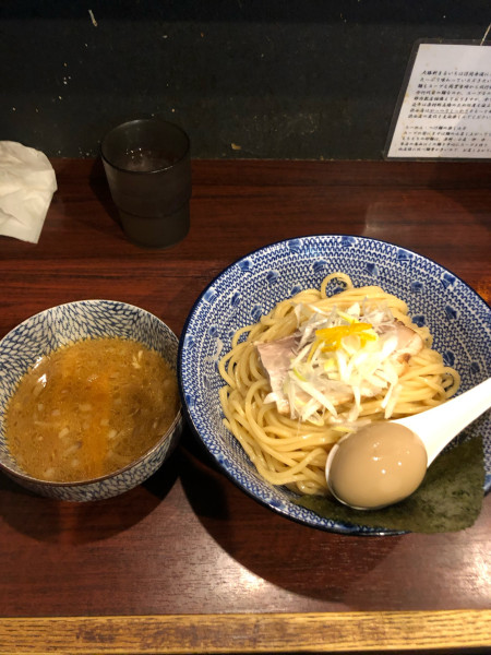 「つけ麺味玉」@大勝軒まるいち 渋谷店の写真