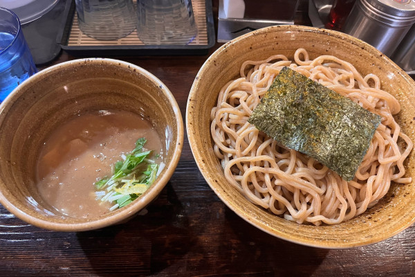 「ベジポタつけ麺　極太胚芽麺　大盛」@つけ麺 えん寺 吉祥寺総本店の写真