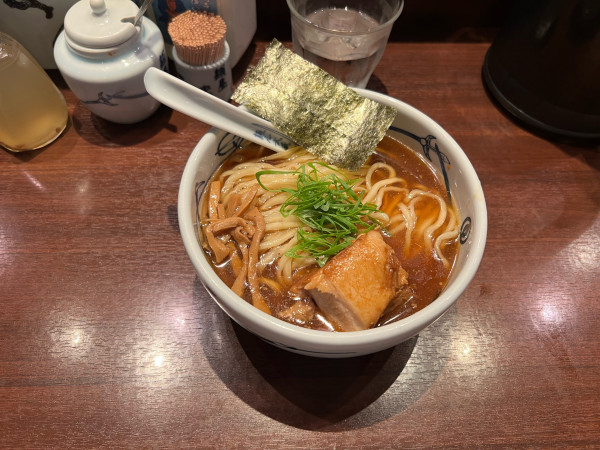 「ら〜麺（990）あっさり　大盛」@創始麺屋武蔵の写真