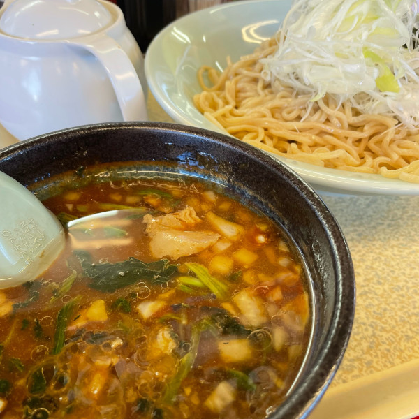 「和節とんこつ醤油つけ麺  980円」@ラーメン山岡家 大泉店の写真