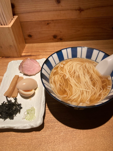 「氷見煮干しラーメン（1000円）」@貪瞋癡の写真