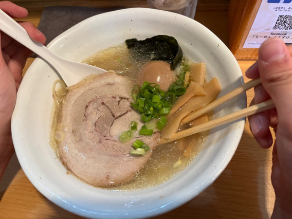 「味玉塩ラーメン」@らーめん こうすけの写真
