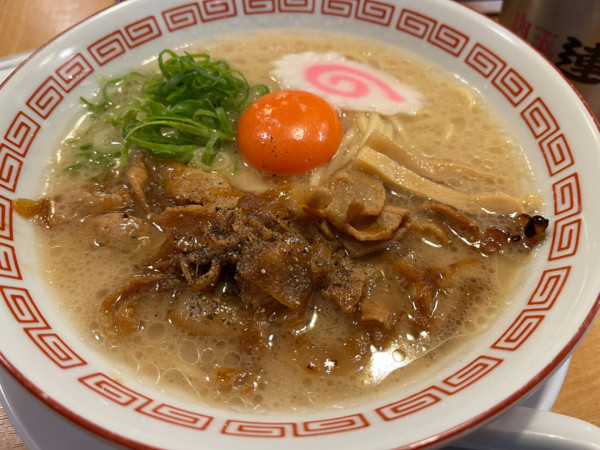 「肉玉中華そば」@肉玉中華そば 連獅子の写真