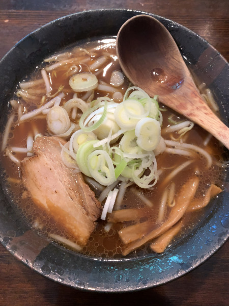 「半ラーメン(醤油)」@札幌味噌ラーメン 三好の写真