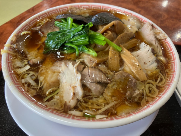 「醤油チャーシューメン」@長岡生姜醤油らぁめん 壱八商店の写真