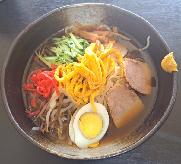 「冷やし中華850円」@食堂加藤屋の写真