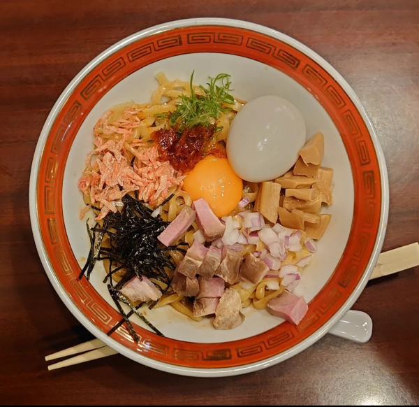 「海老まぜそば 味玉」@僕ラの写真