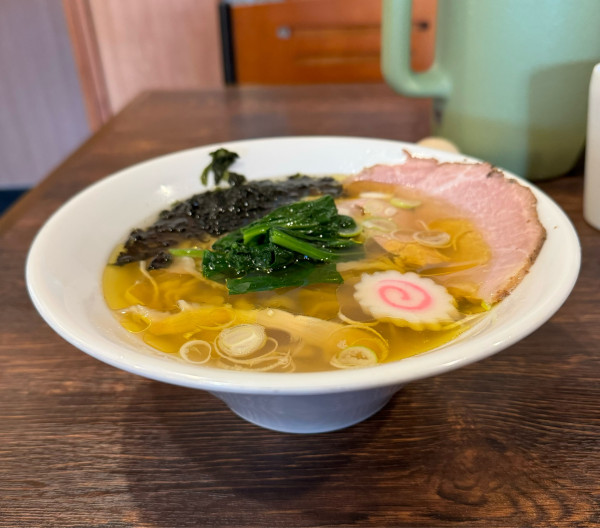 「塩そば（ピロ麺&濃いめ ）」@麺屋 真心の写真