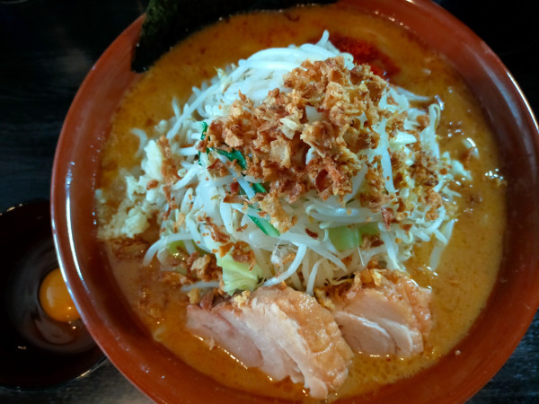 「【限定】みそぽた1400円+生卵70円」@豚星。の写真