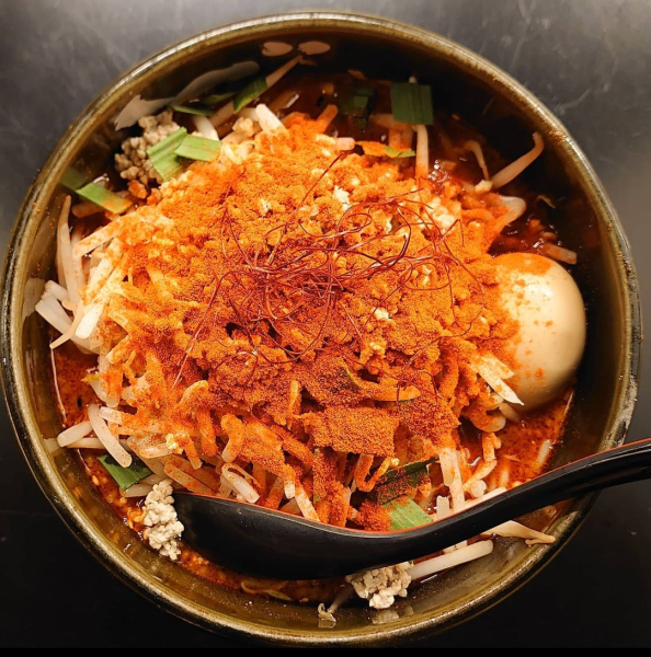 「みそオロチョンらーめん 辛さ・ファイヤー」@東京スタイルみそラーメン ど・みそ ららぽーと豊洲店の写真