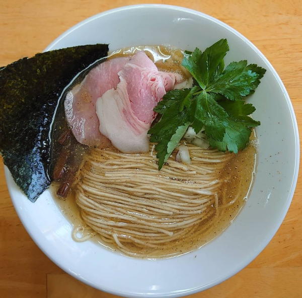 「煮干し蕎麦　白」@と多゛食堂の写真