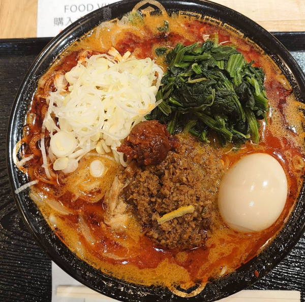 「味玉辛味噌らーめん」@濃厚味噌らーめん 玉 川崎ルフロン店の写真