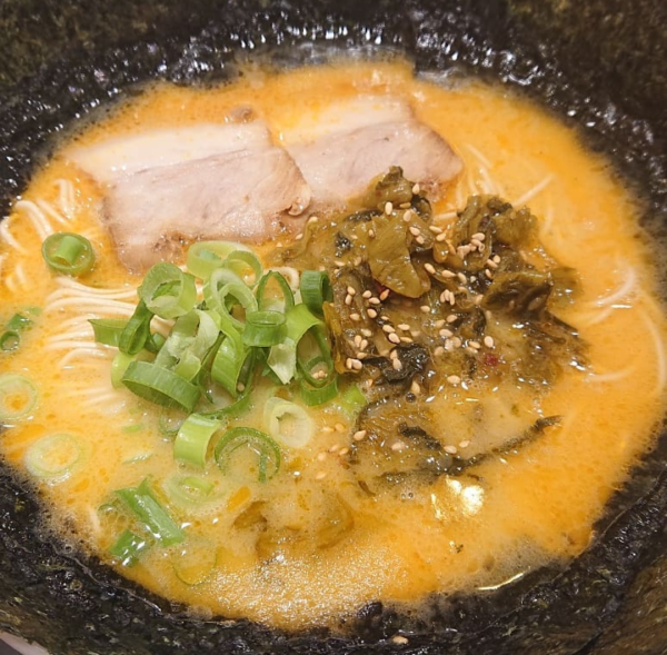 「からか麺 麺固め、替え玉」@由丸 アトレヴィ大塚店の写真