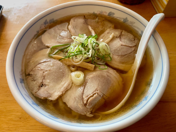 「チャーシュー麺」@青竹手打ちラーメン 龍亭の写真