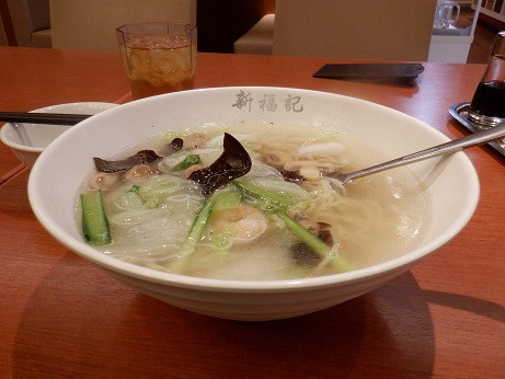 「海鮮つゆそば」@チャイニーズガーデンレストラン 新福記の写真